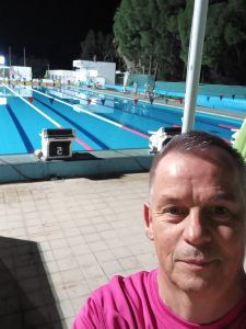 Frank Pater schwimmt stark auf Zypern