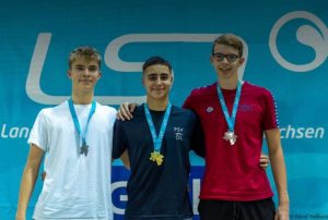 Magnus Danz schwimmt zur Landesmeisterschaft in Bezirksrekordzeit